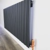 Трубчатый радиатор КЗТО Соло В 1-750-27, нижнее левое с вентилем, 1/2 ВхШхГ - 784х1189х42