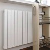 Трубчатый радиатор КЗТО Соло В 1-750-27, нижнее левое с вентилем, 1/2 ВхШхГ - 784х1189х42