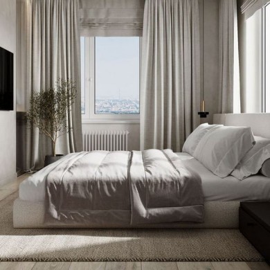 Трубчатый радиатор Rifar TUBOG 2047/33 B RAL 9016 белый глянцевый, боковое, ВхШхГ - 465х1518х66