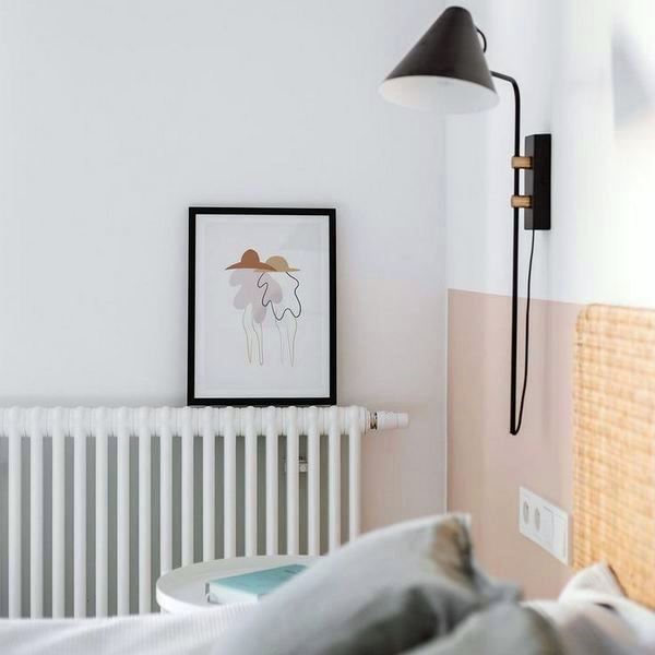 Трубчатый радиатор Rifar TUBOG 2052/22 B RAL 9016 белый глянцевый, боковое, ВхШхГ - 515х1012х66