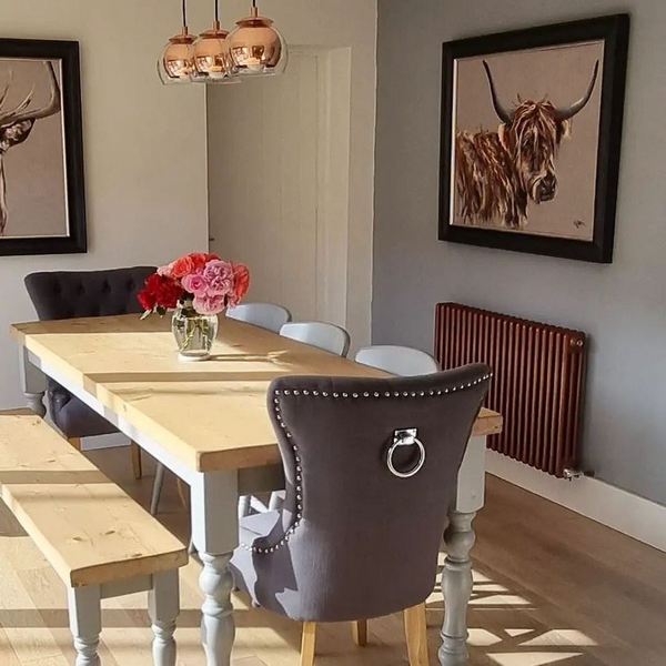 Трубчатый радиатор Rifar TUBOG 3057/24 B RAL 9016 белый глянцевый, боковое, ВхШхГ - 565х1104х107