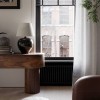 Трубчатый радиатор Rifar TUBOG 2052/55 B, антрацит матовый, боковое, ВхШхГ - 515х2530х66