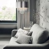 Трубчатый радиатор Rifar TUBOG 3057/19 B, титан матовый, боковое, ВхШхГ - 565х874х107