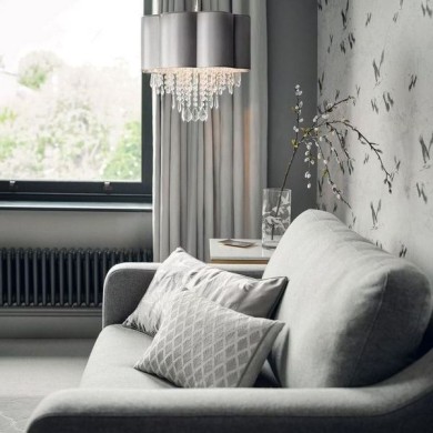 Трубчатый радиатор Rifar TUBOG 3057/43 B, титан матовый, боковое, ВхШхГ - 565х1978х107