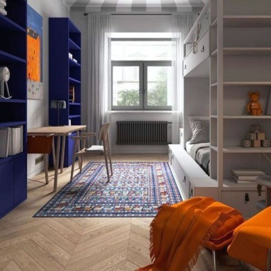 Трубчатый радиатор Rifar TUBOG 3067/5 B, титан матовый, боковое, ВхШхГ - 665х230х107