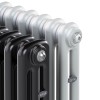 Трубчатый радиатор Rifar TUBOG 2072/30 B RAL 9016 белый глянцевый, боковое, ВхШхГ - 715х1380х66