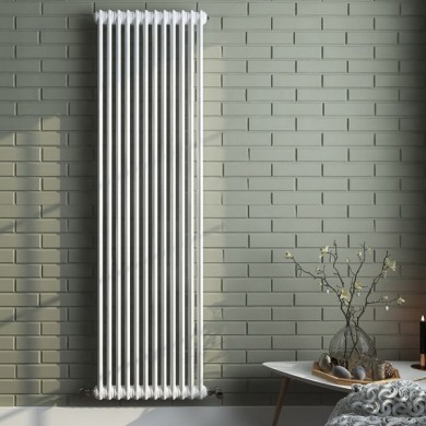 Трубчатый радиатор Rifar TUBOG 1200 мм высотой белый