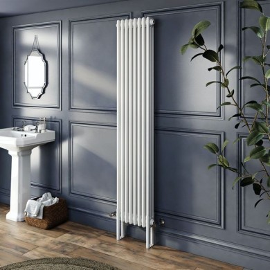 Трубчатый радиатор Rifar TUBOG 1800 мм высотой белый