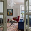 Трубчатый радиатор Rifar TUBOG 2200/8 B RAL 9016 белый глянцевый, боковое, ВхШхГ - 2000х368х66