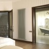 Трубчатый радиатор Rifar TUBOG 2200/8 B RAL 9016 белый глянцевый, боковое, ВхШхГ - 2000х368х66