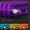 Трубчатый радиатор Rifar TUBOG 2200/8 B RAL 9016 белый глянцевый, боковое, ВхШхГ - 2000х368х66
