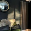 Трубчатый радиатор Rifar TUBOG 3200/12 B RAL 9016 белый глянцевый, боковое, ВхШхГ - 2000х552х107