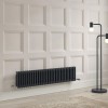 Трубчатый радиатор Rifar TUBOG 2037/32 B RAL 9016 белый глянцевый, боковое, ВхШхГ - 365х1472х66