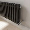 Трубчатый радиатор Rifar TUBOG 2037/32 B RAL 9016 белый глянцевый, боковое, ВхШхГ - 365х1472х66