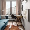 Трубчатый радиатор Rifar TUBOG 3037/4 B RAL 9016 белый глянцевый, боковое, ВхШхГ - 365х184х107