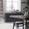 Трубчатый радиатор Rifar TUBOG 3052/38 B RAL 9016 белый глянцевый, боковое, ВхШхГ - 515х1748х107