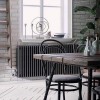 Трубчатый радиатор Rifar TUBOG 3057/31 B RAL 9016 белый глянцевый, боковое, ВхШхГ - 565х1426х107