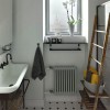 Трубчатый радиатор Rifar TUBOG 3057/31 B RAL 9016 белый глянцевый, боковое, ВхШхГ - 565х1426х107