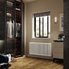 Трубчатый радиатор Rifar TUBOG 3057/31 B RAL 9016 белый глянцевый, боковое, ВхШхГ - 565х1426х107