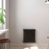 Трубчатый радиатор Rifar TUBOG 2062/35 B RAL 9016 белый глянцевый, боковое, ВхШхГ - 615х1610х66