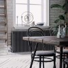 Трубчатый радиатор Rifar TUBOG 3062/25 B RAL 9016 белый глянцевый, боковое, ВхШхГ - 615х1150х107