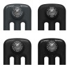 Трубчатый радиатор Rifar TUBOG 3067/10 B RAL 9016 белый глянцевый, боковое, ВхШхГ - 665х460х107
