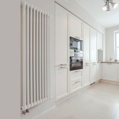 Трубчатый радиатор Rifar TUBOG 765 мм высотой белый