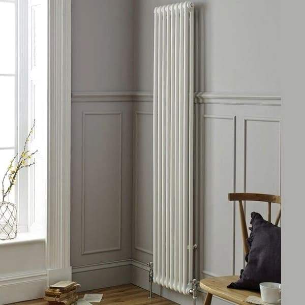 Трубчатый радиатор Velar 2200/13, нижнее подключение B50 без вентиля, ВхШхГ - 2000х585х70, 3238 Вт