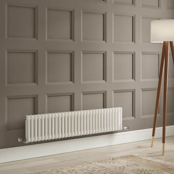 Трубчатый радиатор Velar 2030/27, нижнее подключение B50 без вентиля, ВхШхГ - 300х1215х70, 1145 Вт