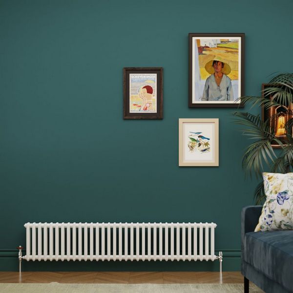 Трубчатый радиатор Velar 2030/27, нижнее подключение B50 без вентиля, ВхШхГ - 300х1215х70, 1145 Вт