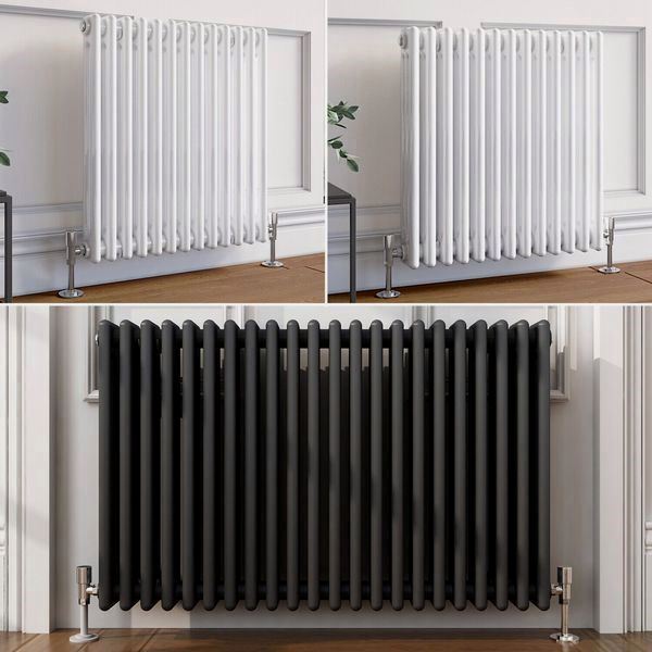 Трубчатый радиатор Velar 2040/42, нижнее разнесённое VLR с вентилем, ВхШхГ - 400х1890х70, 2352 Вт