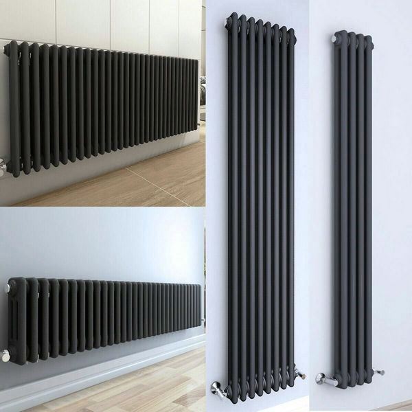 Трубчатый радиатор Velar 2057/20, нижнее подключение V50 с вентилем, ВхШхГ - 570х900х70, 1534 Вт