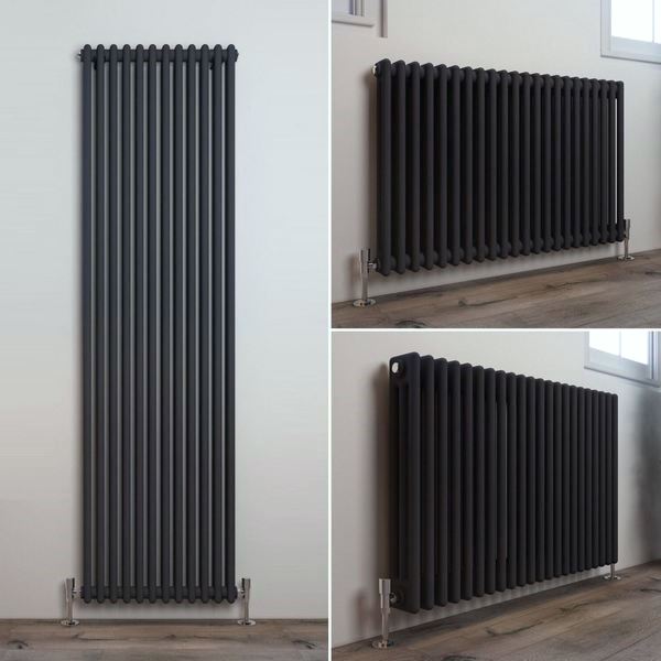 Трубчатый радиатор Velar 2090/40, нижнее подключение B50 без вентиля, ВхШхГ - 900х1800х70, 4532 Вт