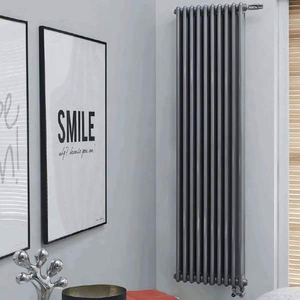 Трубчатый радиатор Velar 3120/10, нижнее подключение B50 без вентиля, ВхШхГ - 1200х450х100, 1818 Вт