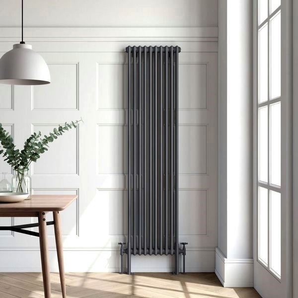 Трубчатый радиатор Velar 3150/11, нижнее разнесённое VLR с вентилем, ВхШхГ - 1500х495х100, 2446 Вт