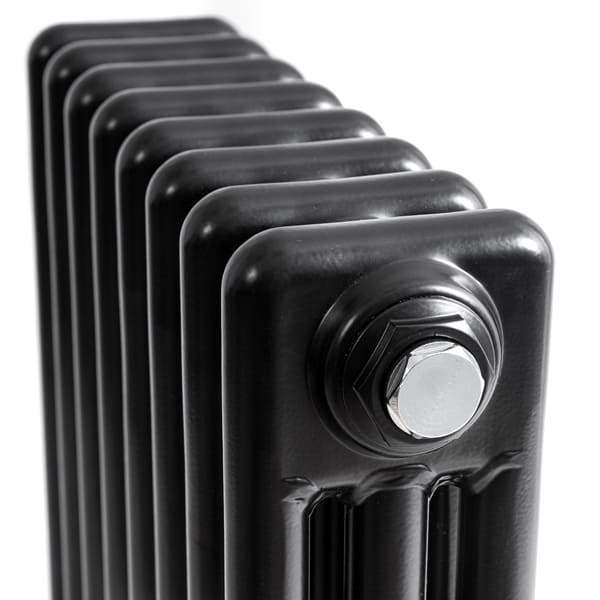 Трубчатый радиатор Velar 3045/7, нижнее разнесённое VLR с вентилем, ВхШхГ - 450х315х100, 512 Вт