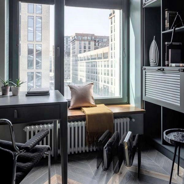 Трубчатый радиатор Velar 3055/5, нижнее разнесённое VLR с вентилем, ВхШхГ - 550х225х100, 440 Вт