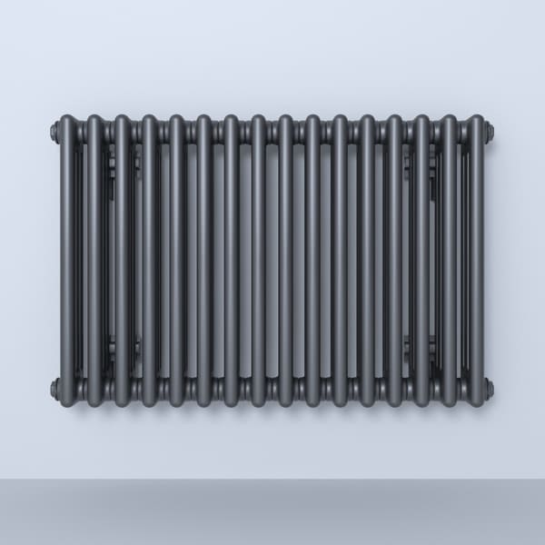 Трубчатый радиатор Velar 3055/5, нижнее разнесённое VLR с вентилем, ВхШхГ - 550х225х100, 440 Вт