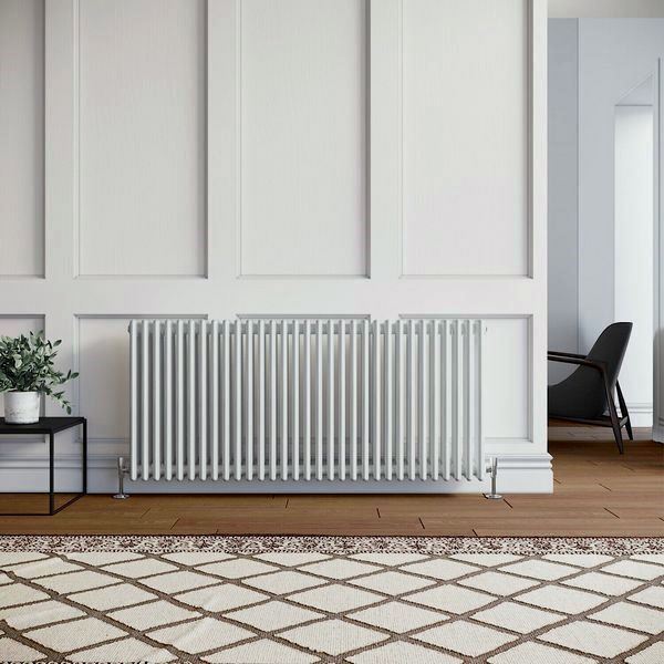 Трубчатый радиатор Velar 3057/13, нижнее разнесённое VLR с вентилем, ВхШхГ - 570х585х100, 1174 Вт