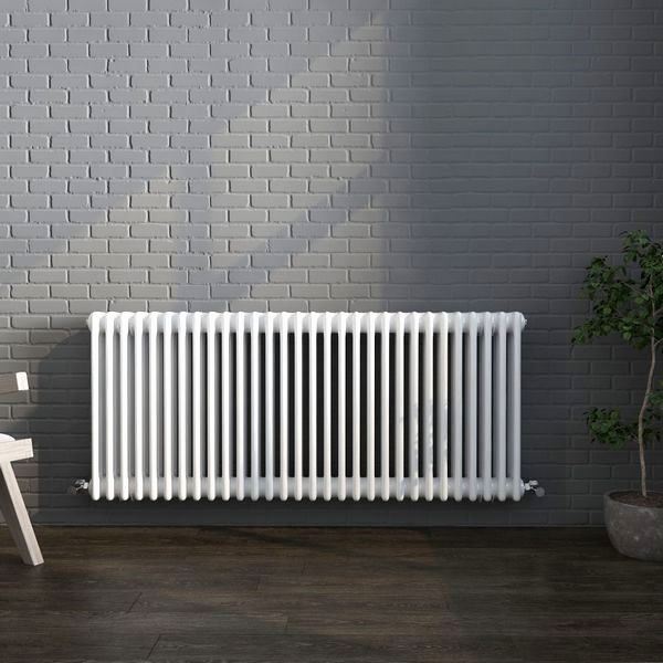 Трубчатый радиатор Velar 3057/13, нижнее разнесённое VLR с вентилем, ВхШхГ - 570х585х100, 1174 Вт