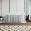 Трубчатый радиатор Velar 3060/49, нижнее разнесённое VLR с вентилем, ВхШхГ - 600х2205х100, 4665 Вт