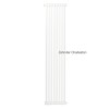 Трубчатый радиатор Zehnder Charleston 1800 мм высотой