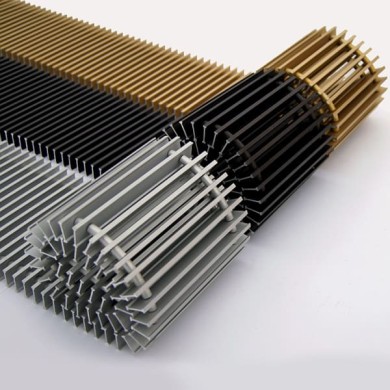 Решётка для внутрипольного конвектора Itermic SGA алюминиевая