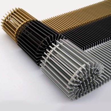 Решётка для внутрипольного конвектора Itermic SGZ алюминиевая