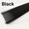 Решётка внутрипольного конвектора Itermic алюминиевая SGA 3000.350.24 шаг 13, цвет Black
