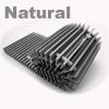 Решётка внутрипольного конвектора Itermic алюминиевая SGL 3700.340.18 шаг 13, цвет Natural