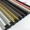 Решётка для конвектора отопления декоративная Savva KV 380x20x3000 тип 2003 Чёрный