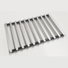 Решётка для конвектора отопления декоративная Savva KV 240x20x3300 тип 2002 18 Анодированный алюмини