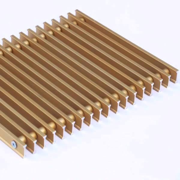 Решётка для конвектора отопления декоративная Savva KV тип 2001