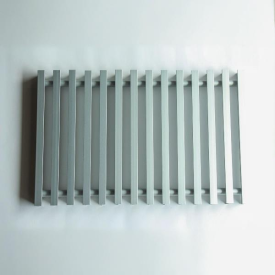 Решётка для конвектора отопления декоративная Savva KV 260x20x2000 тип 2002 12 Анодированный алюмини